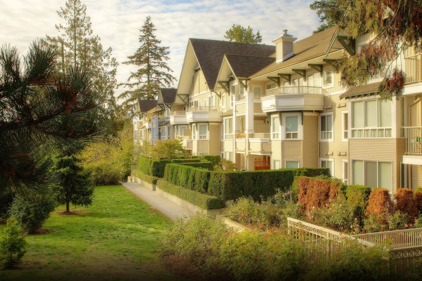 Eighteen Trees townhomes in Burnaby