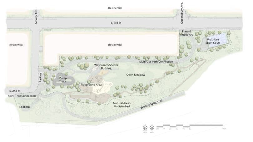Moodyville Park in North Vancouver opens November 16th