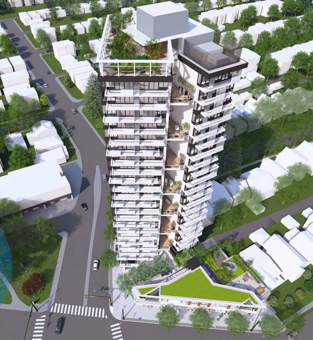 701 Kingsway Vancouver Mount Pleasant rental housing tower